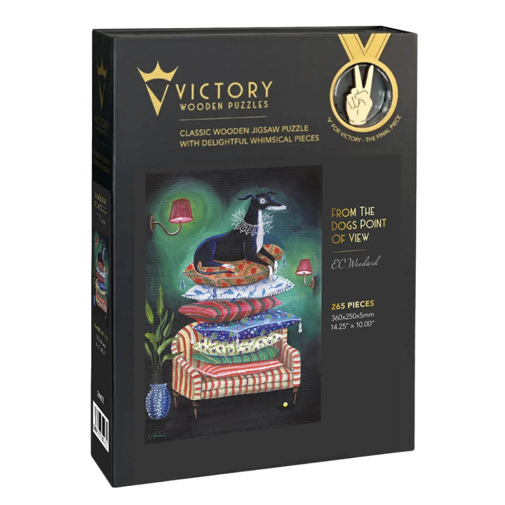 Victory Wooden Puzzles: From The Dog's Point of View