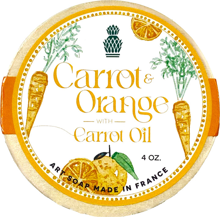 Newport Mansions Exfoliating Soap: Carrot & Orange
