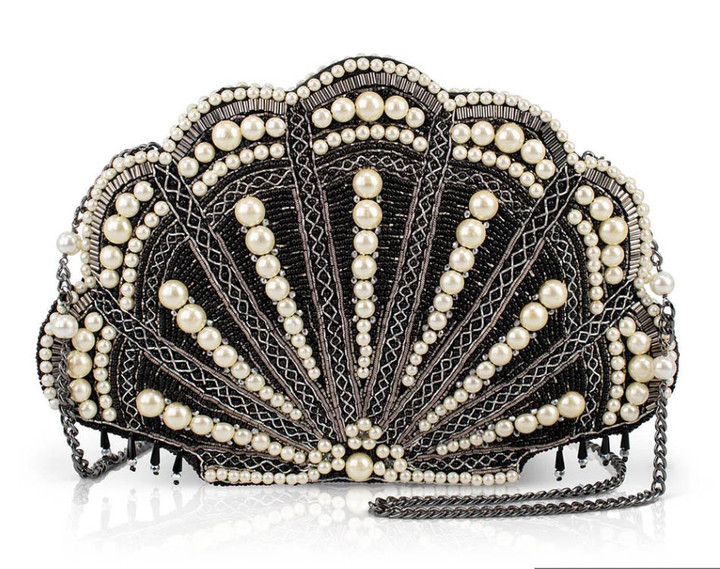 Ocean of Pearls Crossbody Handbag