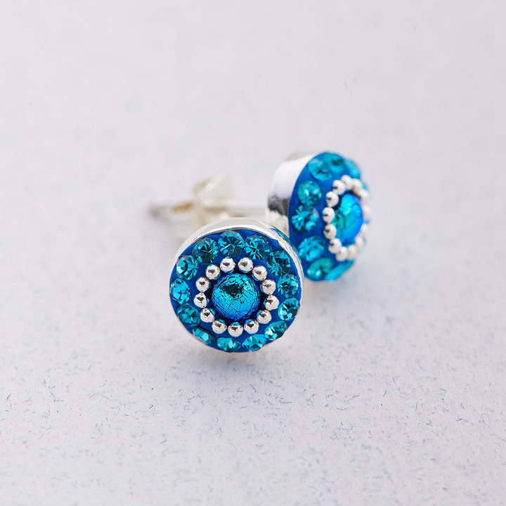 Ocean's Cry Stud Earrings
