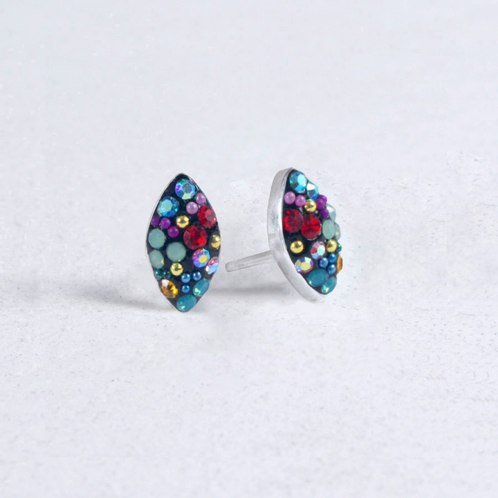 Kaleidoscope Bijou Seed Stud Earrings