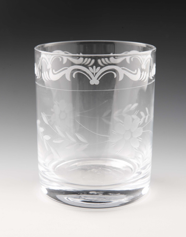 Chelsea Flower DOF Glass