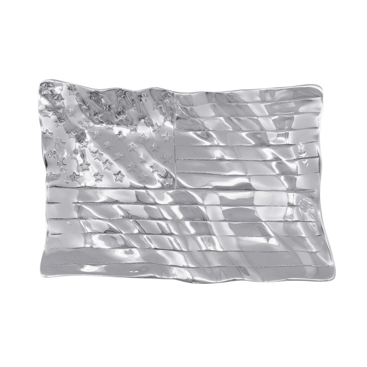 American Flag Medium Platter - 12"