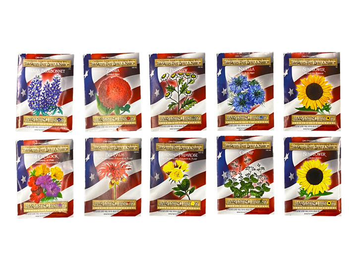 Harvesting History: The Seeds That Built a Nation (Flower Bundle)