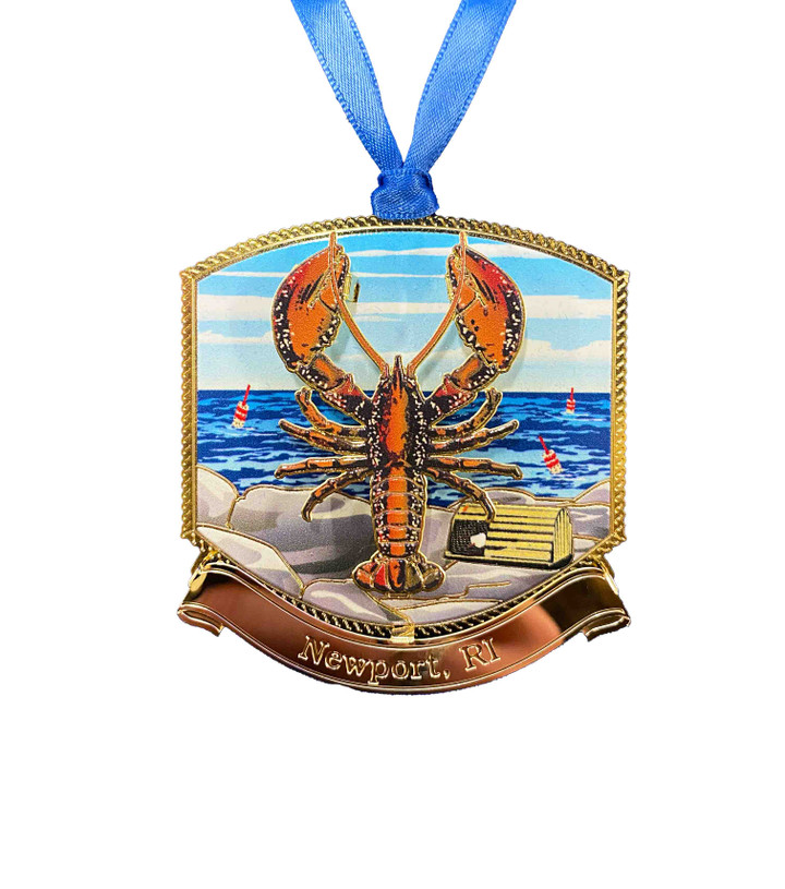 Newport Rock Lobster Ornament