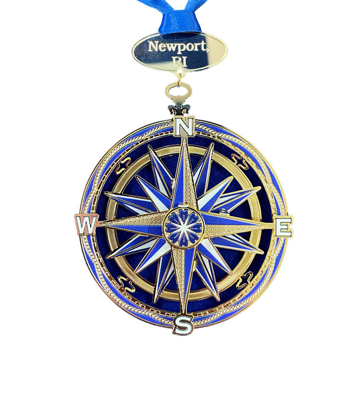 Newport Compass Ornament