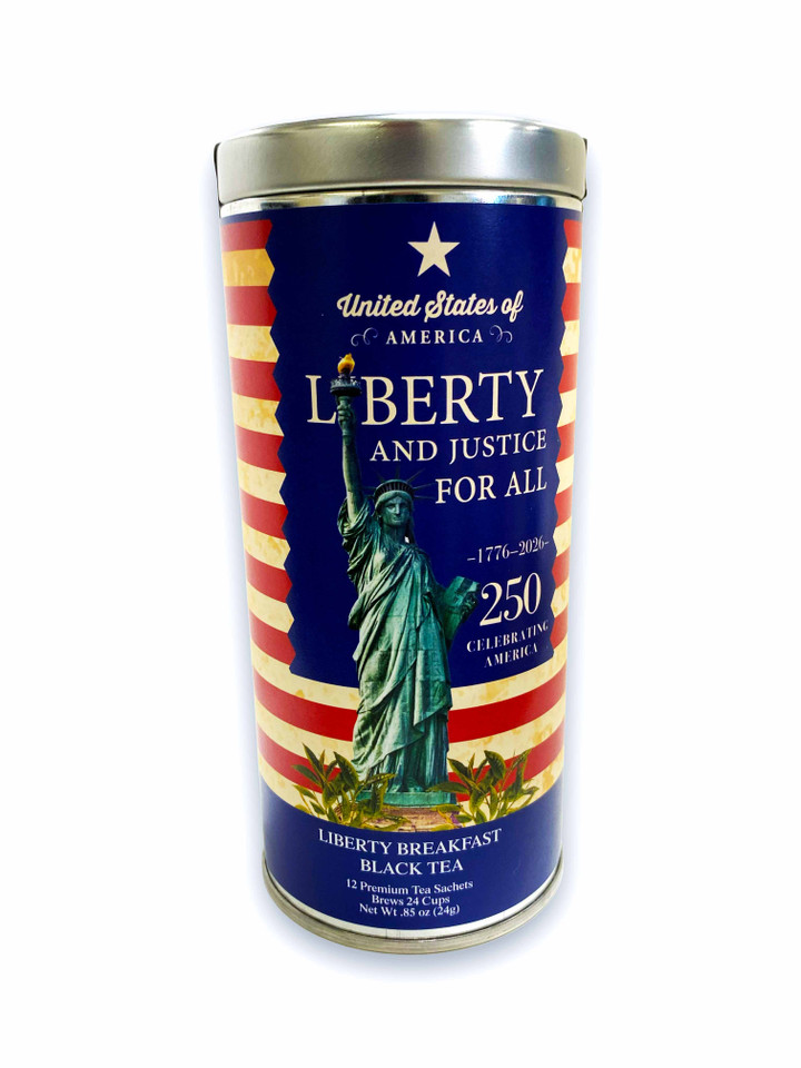 The Tea Can Company Tea Tin: Liberty Blend - 12 Count