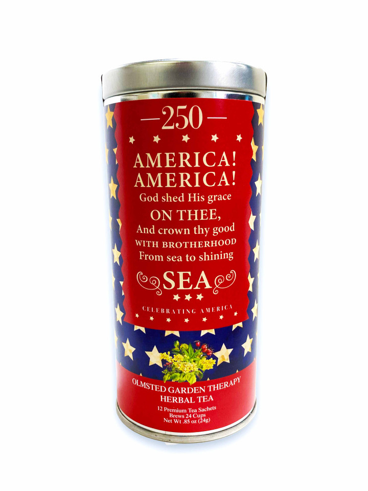 The Tea Can Company Tea Tin: Olmstead Garden - 12 Count