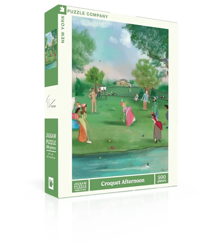 Croquet Afternoon Jigsaw Puzzle - 500pc