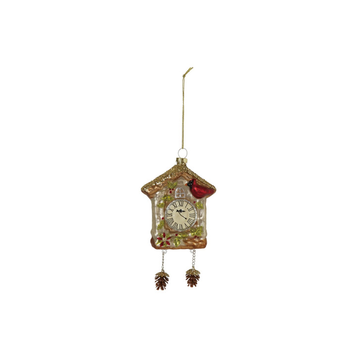 Orn Glass Cuckoo Clock