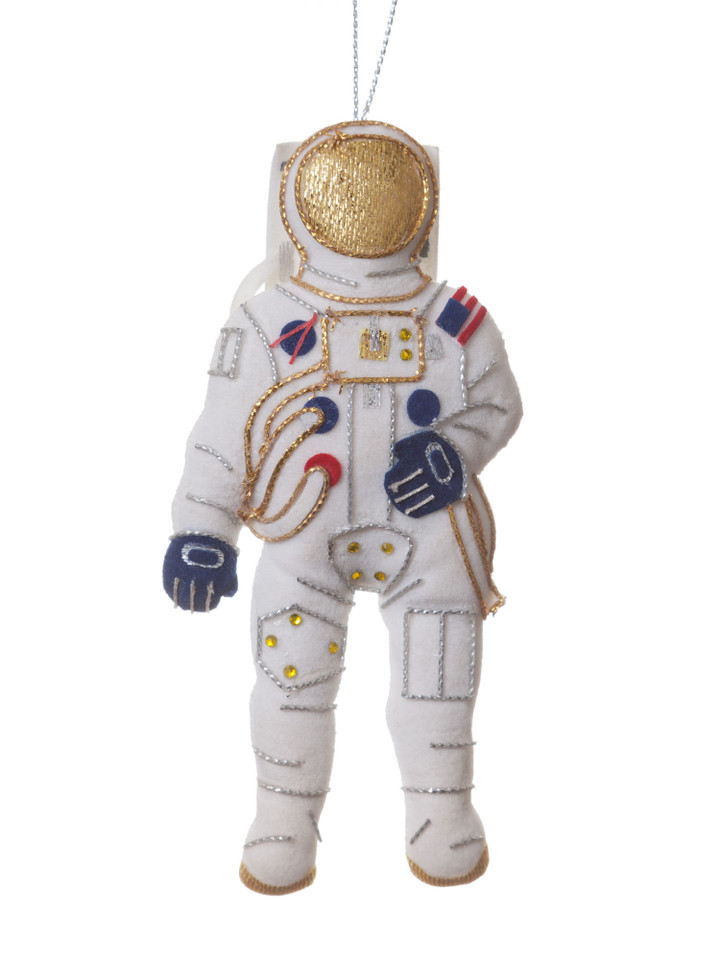 Astronaut Embroidered Ornament