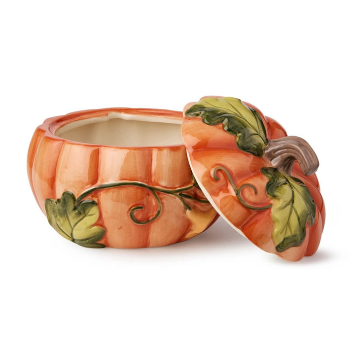 Harvest Fields Pumpkin Covered Soup Bowl