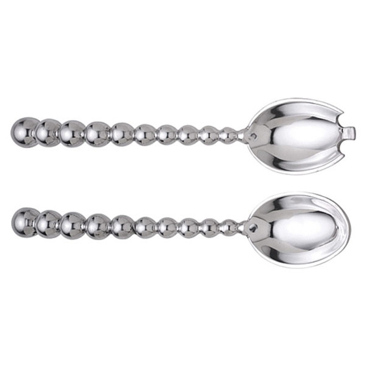 Mariposa String of Pearls Salad Server Set