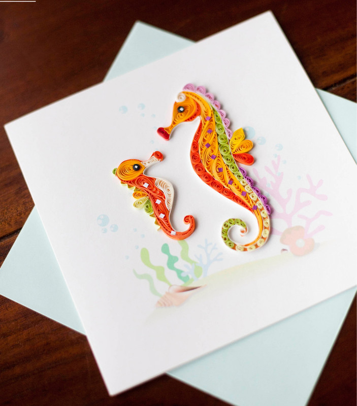 KRAFT ENVELOPE - Medium with String - The Paper Seahorse