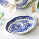 Spode Blue Italian Pickle Dish