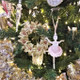 Glitter Holly Wreath Ornament