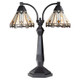 Bryant Prairie Style Stained Glass Table Lamp
