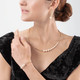 Gold Freshwater Pearl Asymmetry Bracelet