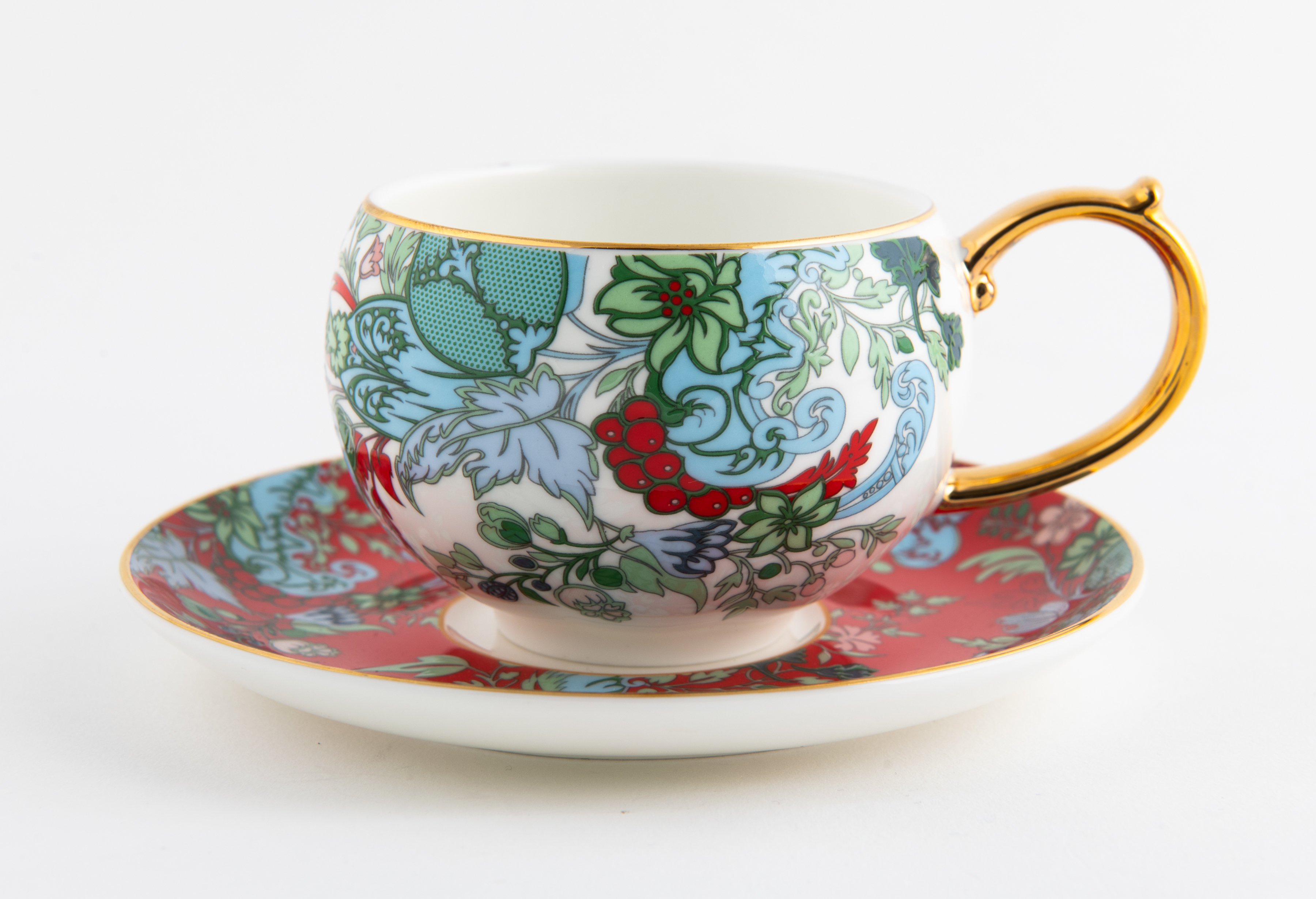 リリパットTHE CHINA SHOP　KENDAL TEA HOUSE　難あり Rosalind Cup & Saucer China Set