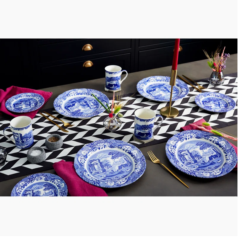 Spode Blue Italian 5-piece Place Setting