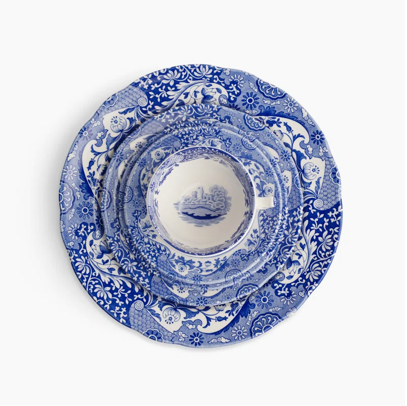 Spode Blue Italian 5-piece Place Setting