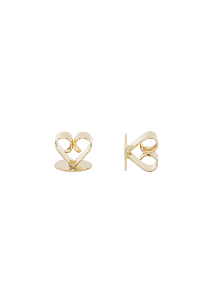 14K Yellow Gold Earring Backings Secure and Elegant Solution