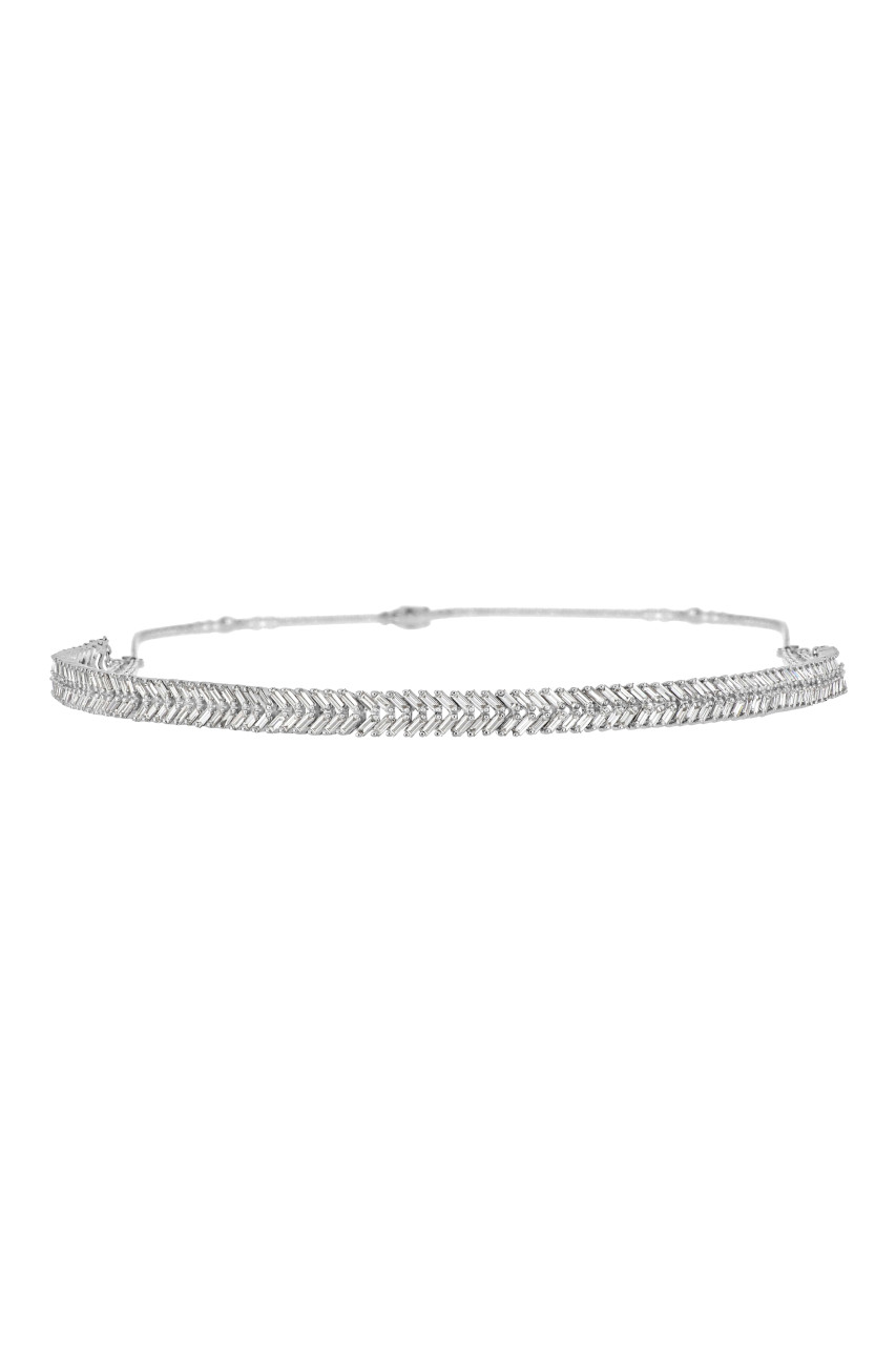 GATSBY DIAMOND ZIPPER NECKLACE