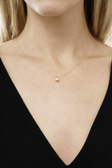 14K Yellow Gold Bony Levy Pear Pendant Necklace 14K Yellow Gold Bony Levy Pear Pendant Necklace