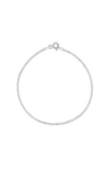 14K White Gold Bony Levy Chain Bracelet