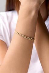 18K Yellow Gold Diamond Varda Tennis Bracelet 18K Yellow Gold Diamond Varda Tennis Bracelet