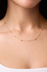14K Yellow Gold Bony Levy Single Strand Necklace 14K Yellow Gold Bony Levy Single Strand Necklace