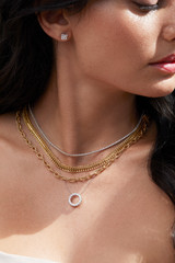 18K White Gold Audrey All-Day Tennis Necklace 18K White Gold Audrey All-Day Tennis Necklace