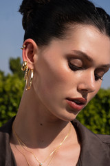 14K Yellow Gold Bony Levy Huggie Earrings 14K Yellow Gold Bony Levy Huggie Earrings