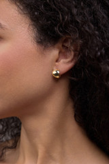 14K Yellow Gold Graduated Half Hoop Earrings 14K Yellow Gold Graduated Half Hoop Earrings