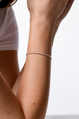 18K White Gold Bony Levy Diamond Audrey Everyday Tennis Bracelet 18K White Gold Bony Levy Diamond Audrey Everyday Tennis Bracelet