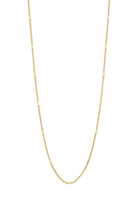 14K Yellow Gold Bony Levy Segmented Wheat Chain Necklace 14K Yellow Gold Bony Levy Segmented Wheat Chain Necklace