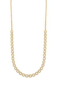 18K Yellow Gold Varda Diamond Single Strand Necklace 18K Yellow Gold Varda Diamond Single Strand Necklace
