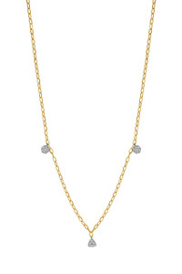 18K Yellow Gold Diamond-by-the-Yard Bardot Necklace 18K Yellow Gold Diamond-by-the-Yard Bardot Necklace