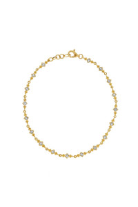 18K Yellow Gold Diamond Mykonos Tennis Bracelet 18K Yellow Gold Diamond Mykonos Tennis Bracelet