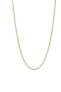 14K Yellow Gold Bony Levy Dainty Twisted Chain Necklace 14K Yellow Gold Bony Levy Dainty Twisted Chain Necklace