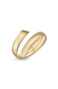 14K Yellow Gold Bony Levy Beveled Edge Bypass Ring 14K Yellow Gold Bony Levy Beveled Edge Bypass Ring