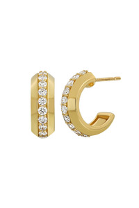 18K Yellow Gold Varda Hoop Earrings 18K Yellow Gold Varda Hoop Earrings