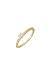 18K Yellow Gold Solitaire Diamond Liora Stackable Ring 18K Yellow Gold Solitaire Diamond Liora Stackable Ring