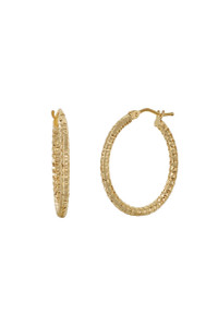 14K Yellow Gold Wide Rectangle Hoop Earrings 14K Yellow Gold Wide Rectangle Hoop Earrings