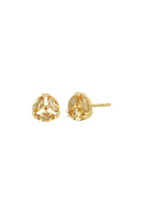 14K Yellow Gold Citrine Bony Levy Stud Earrings 14K Yellow Gold Citrine Bony Levy Stud Earrings
