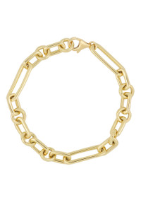 14K Yellow Gold Bony Levy Chunky Link Chain Bracelet 14K Yellow Gold Bony Levy Chunky Link Chain Bracelet