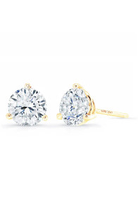 18K Yellow Gold Diamond Bony Levy Stud Earrings 18K Yellow Gold Diamond Bony Levy Stud Earrings