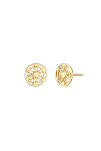 14K Yellow Gold Bony Levy Small Circle Stud Earrings 14K Yellow Gold Bony Levy Small Circle Stud Earrings