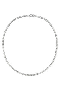 18K White Gold Diamond Audrey Tennis Necklace 18K White Gold Diamond Audrey Tennis Necklace