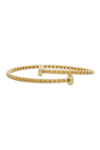 14K Yellow Gold Bony Levy Wrap Bangle Bracelet 14K Yellow Gold Bony Levy Wrap Bangle Bracelet